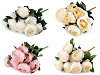 Bouquet di peonie artificiali, per composizioni floreali