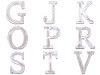 Holzbuchstaben ABC Vintage