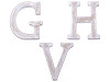 Lettres en bois Vintage