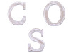 Wooden Alphabet Letters Vintage