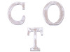 Lettres en bois Vintage