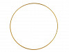 Kovový kruh na lapač snov / na dekorovanie Ø30 cm