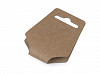 Schmuck Verpackung / Karten zum Aufhängen 55x150 mm
