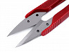 Nožničky cvakačky dĺžka 10,5 cm s plastovou rukoväťou