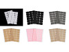 Crochets et boucles rectangles auto-adhésifs, 25 x 32 mm