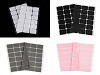 Suchý zips samolepiaci obdĺžniky 25x32 mm