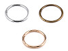 Spring O Rings, Round Spring Clips / Keyrings Ø50 mm