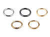 Spring O Rings, Round Spring Clips / Keyrings Ø32 mm