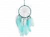 Dreamcatcher with Lace and Feathers