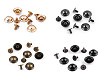 Tornillos y remaches decorativos para fondo de bolso, Ø13 mm