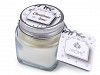 Small Scented Candle in a Glass Jar with a Name Tag 28 g