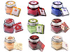 Small Scented Candle in a Glass Jar with a Name Tag 28 g