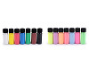 Set 7 culori pentru materiale textile Art e Miss, fluorescente 7 culori x 12g