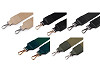 Correa con mosquetones para bolso, ancho 3,8 cm