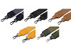 Correa con mosquetones para bolso, ancho 3,8 cm