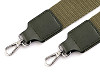 Shoulder Handbag Strap with Hooks, width 3.8 cm