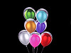 Sada nafukovacích lesklých balónků 2v1