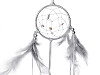 Dreamcatcher with Beads and Feathers
