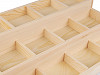 Dřevěné plato / organizér 3 patrový 24x35,5 cm