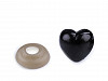 Safety Nose Heart 12x13 mm
