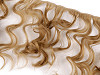 Păr ondulat / Perucă pentru păpuși, 25 cm