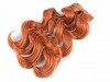 Cheveux ondulés pour poupées, 25 cm