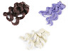 Puppen Perücke / Haar 25 cm lockig