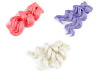 Puppen Perücke / Haar 25 cm lockig