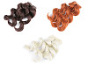 Cheveux ondulés pour poupées, 25 cm