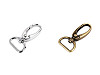Metal Swivel Snap Hook / Carabiner, fits 20 mm strap