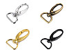 Metal Swivel Snap Hook / Carabiner, fits 20 mm strap