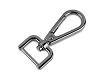 Fém forgós karabiner 20 mm-es befűző