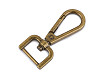 Fém forgós karabiner 20 mm-es befűző