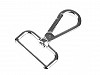 Metal Snap Swivel Hook, for strap width 30 mm