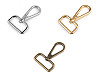 Metal Swivel Snap Hook / Carabiner, fits 30 mm strap