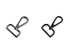 Gancio / Moschettone girevole in metallo, adatto per cinturini da 30 mm