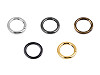 Spring O Rings, Round Spring Clips / Keyrings Ø25 mm