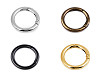 Spring O Rings, Round Spring Clips / Keyrings Ø25 mm