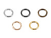 Spring O Rings, Round Spring Clips / Keyrings Ø25 mm