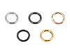 Spring O Rings, Round Spring Clips / Keyrings Ø25 mm