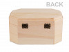 Wooden Box for DIY decorating 3 pcs Set