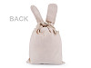 Cotton Bag / Pouch, Tiger, Rabbit