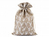 Gift Bag with Glitter, Deer 20x30 cm