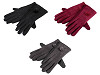 Damenhandschuhe mit Pelzbommel