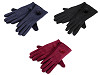 Gants pour femme avec pompon en fourrure