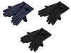 Gants pour femme avec pompon en fourrure