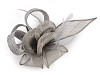 Fascinator / Brooch Flower with Feathers