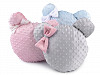 Decorative Mouse Minky Pillow with Insert 