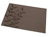 Placemats with Leaves 31x45 cm