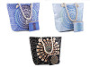 Sommer- / Strandtasche mit Tasche Mandala, Paisley 39x50 cm